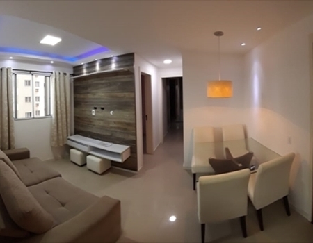 Lindo Apartamento Mobiliado 02 quartos em Manguinhos.